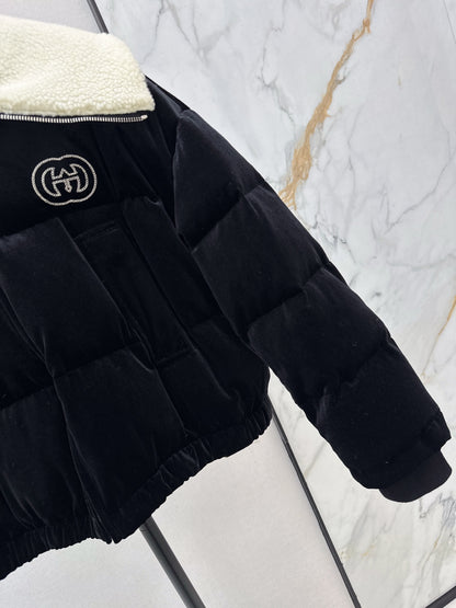 Guc NEW Velvet down jacket