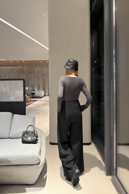 CD NEW Straight-leg trousers