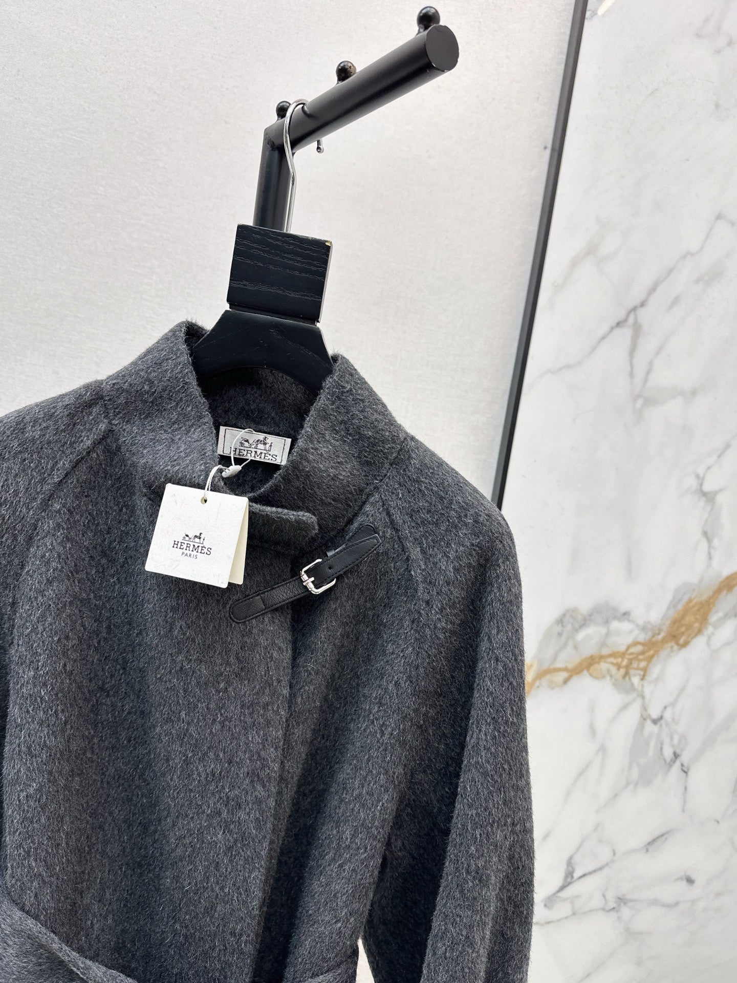 Herm NEW woolen belted overcoats