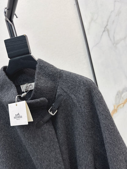 Herm NEW woolen belted overcoats