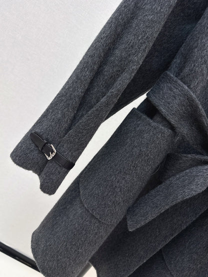 Herm NEW woolen belted overcoats