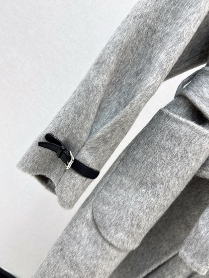 Herm NEW woolen belted overcoats