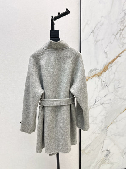 Herm NEW woolen belted overcoats