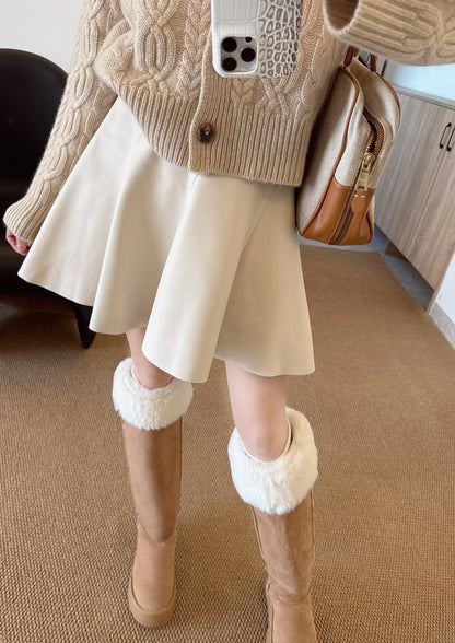 Ral NEW leather skirt