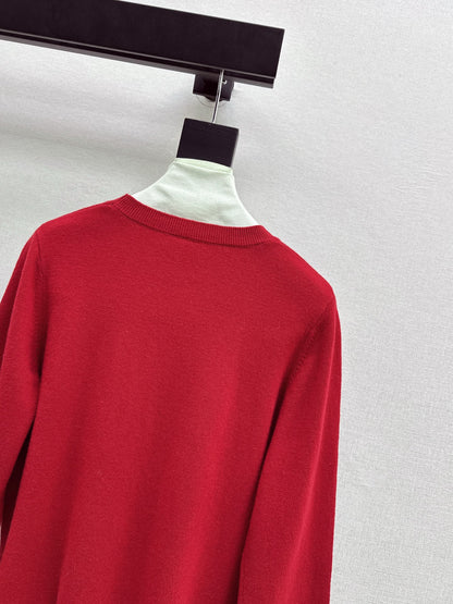 Monc NEW embroidered sweater