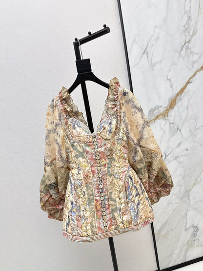 Zimm NEW flower printed dress