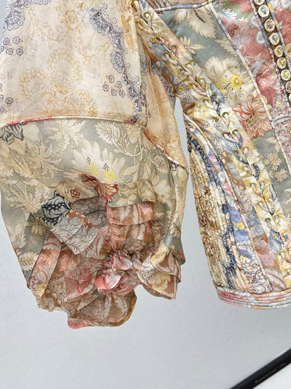 Zimm NEW flower printed dress