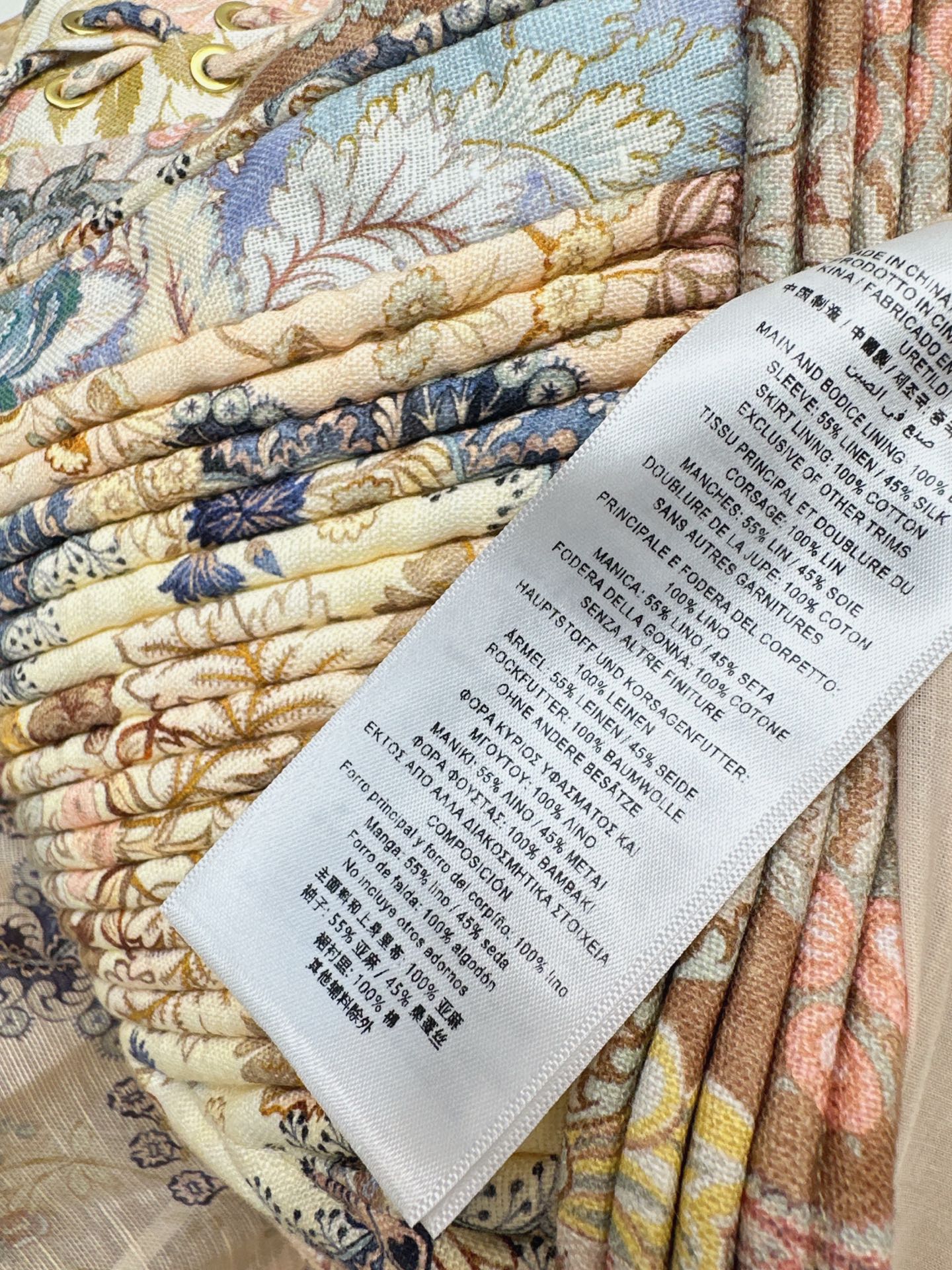 Zimm NEW flower printed dress