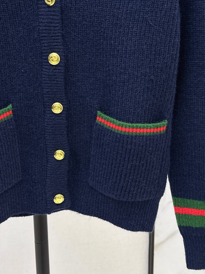 Guc NEW jacquard knit cardigan