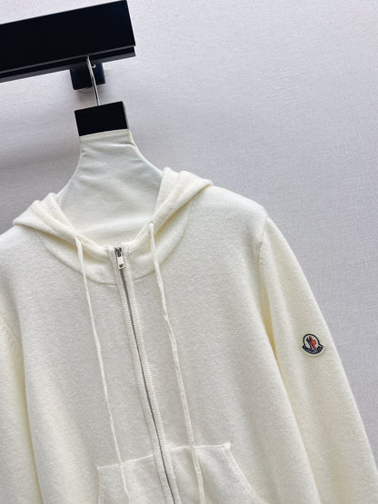 Monc NEW Hooded knitted cardigan