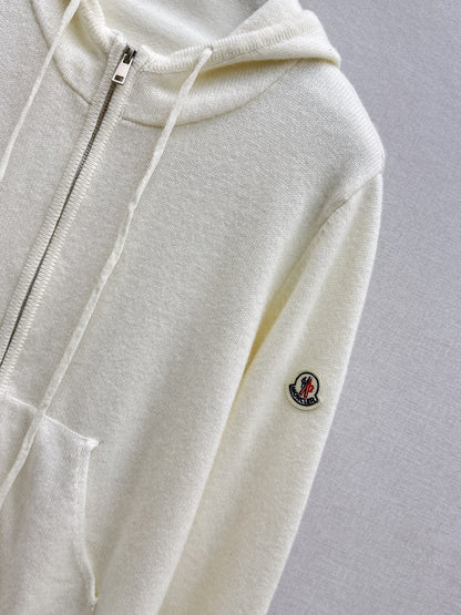 Monc NEW Hooded knitted cardigan