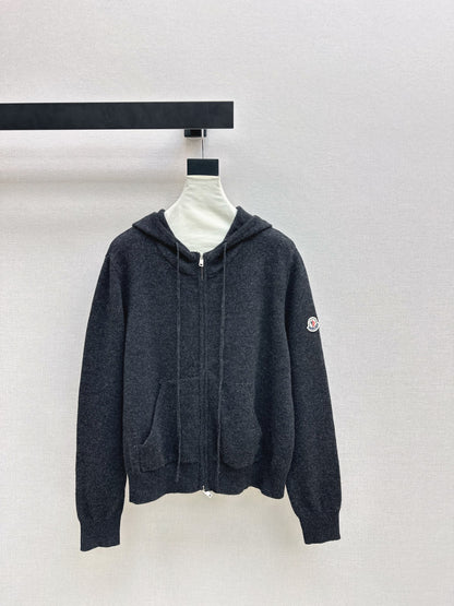 Monc NEW Hooded knitted cardigan