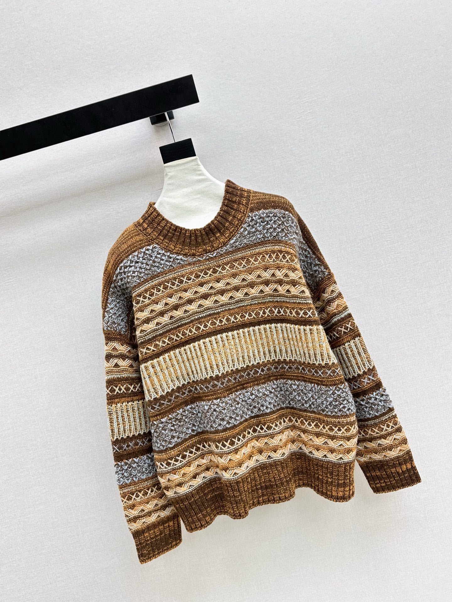 Loro NEW fair Isle knitted sweater