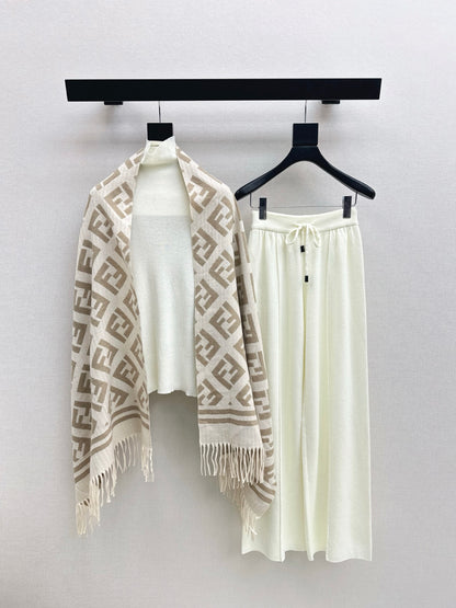 Fend NEW Knitted three-piece set