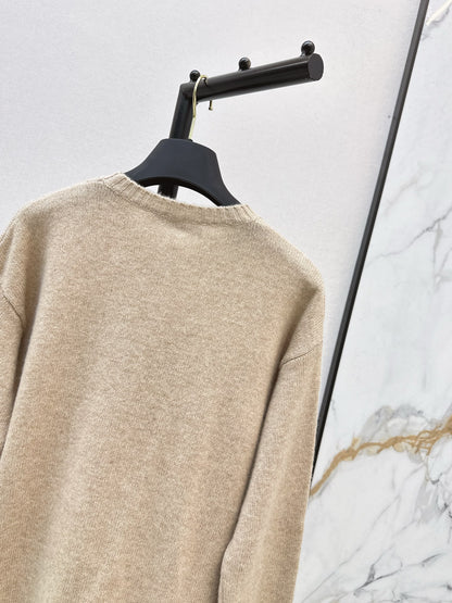 Louis NEW embroidered cashmere sweater