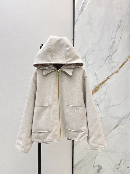 Fend NEW reversible hooded jacket