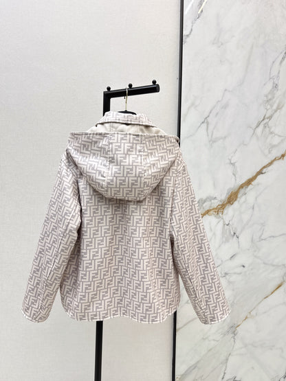 Fend NEW reversible hooded jacket