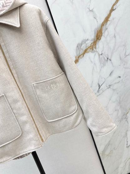 Fend NEW reversible hooded jacket
