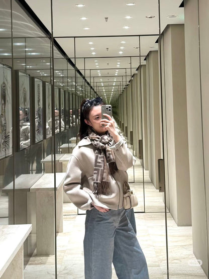 Fend NEW reversible hooded jacket