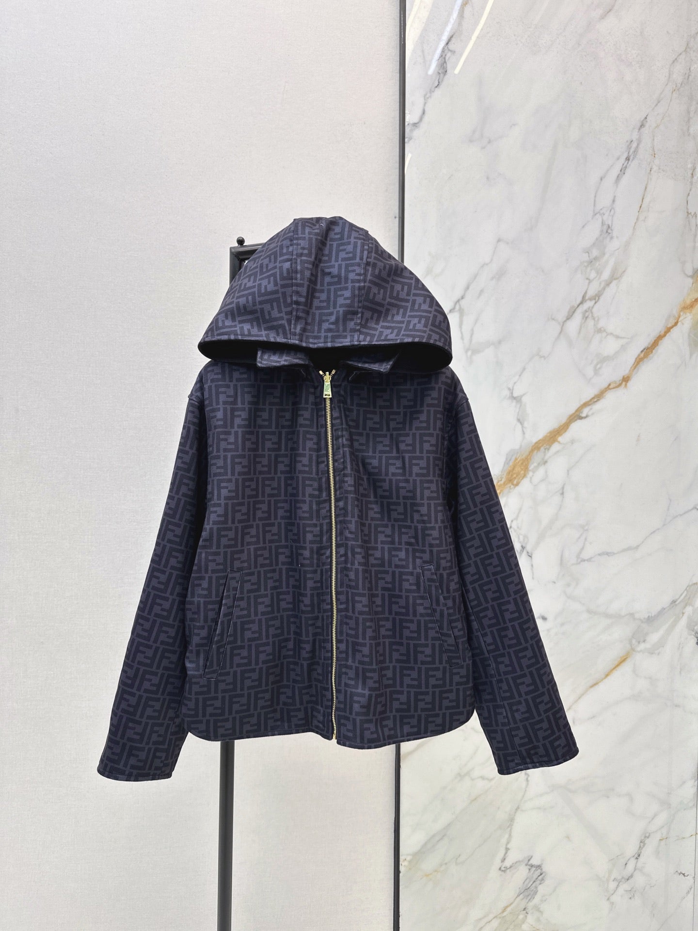 Fend NEW reversible hooded jacket