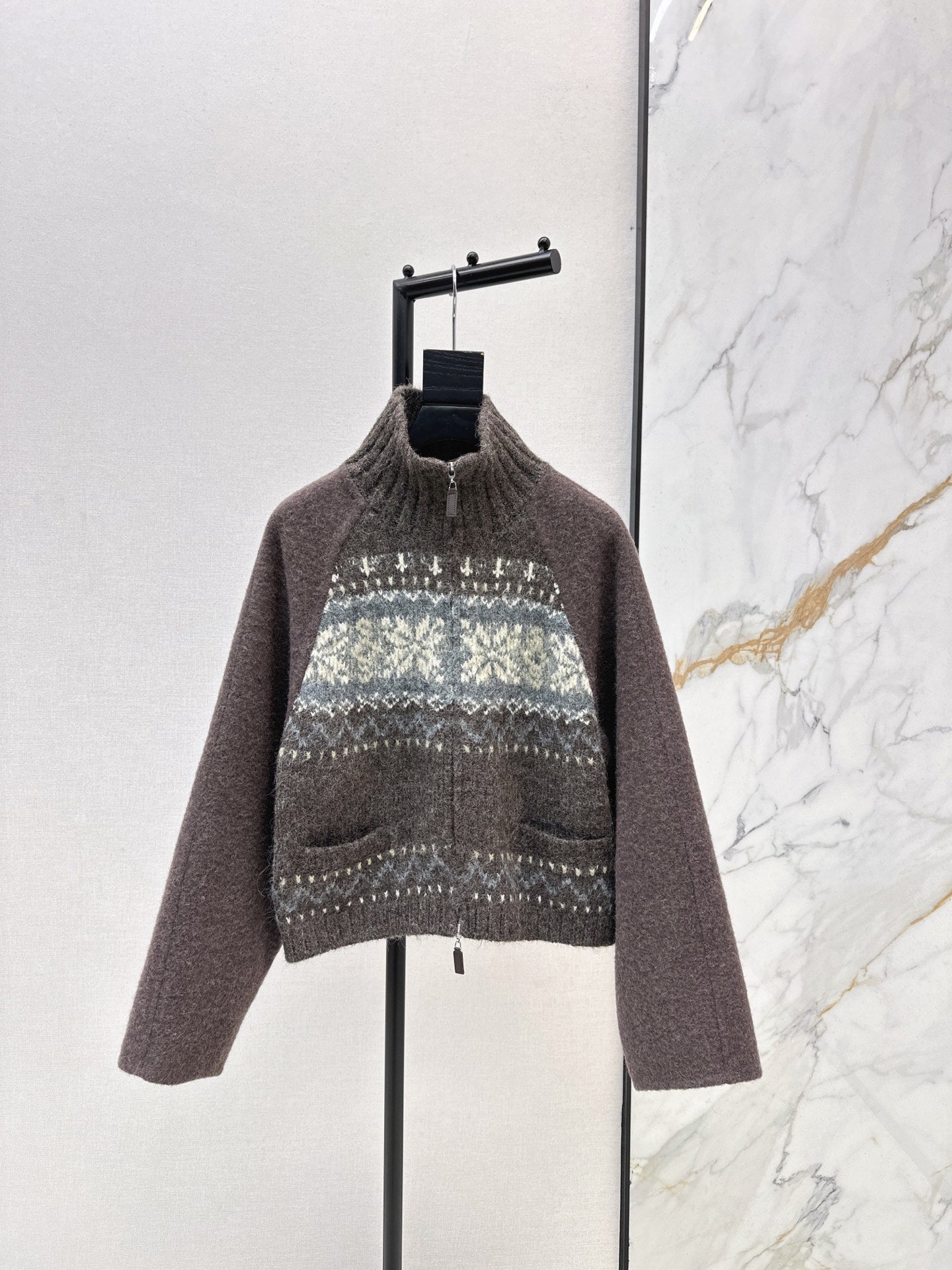 Loro NEW fair isle jacket