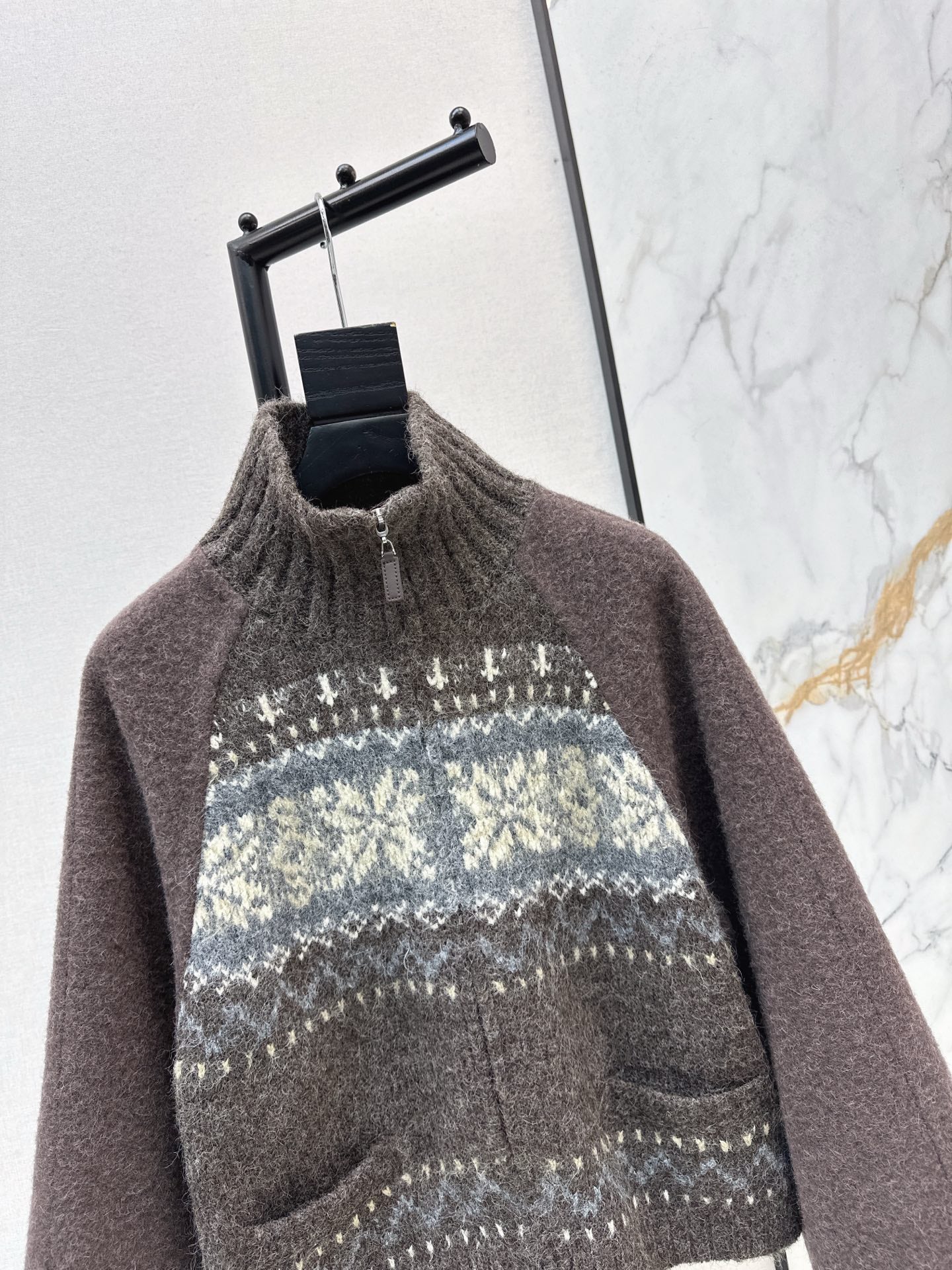 Loro NEW fair isle jacket