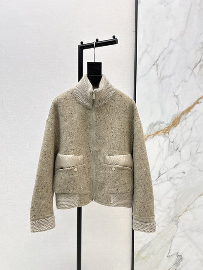 Max NEW woolen down jacket