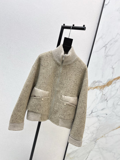 Max NEW woolen down jacket