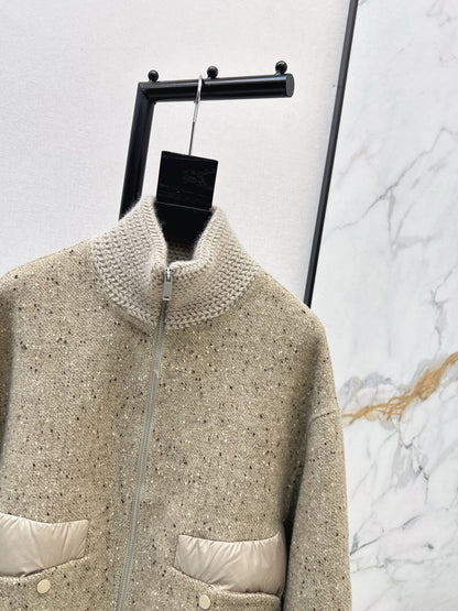 Max NEW woolen down jacket