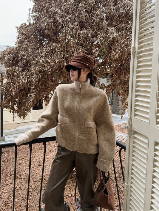 Max NEW woolen down jacket