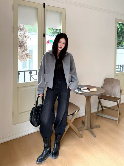 Max NEW woolen down jacket