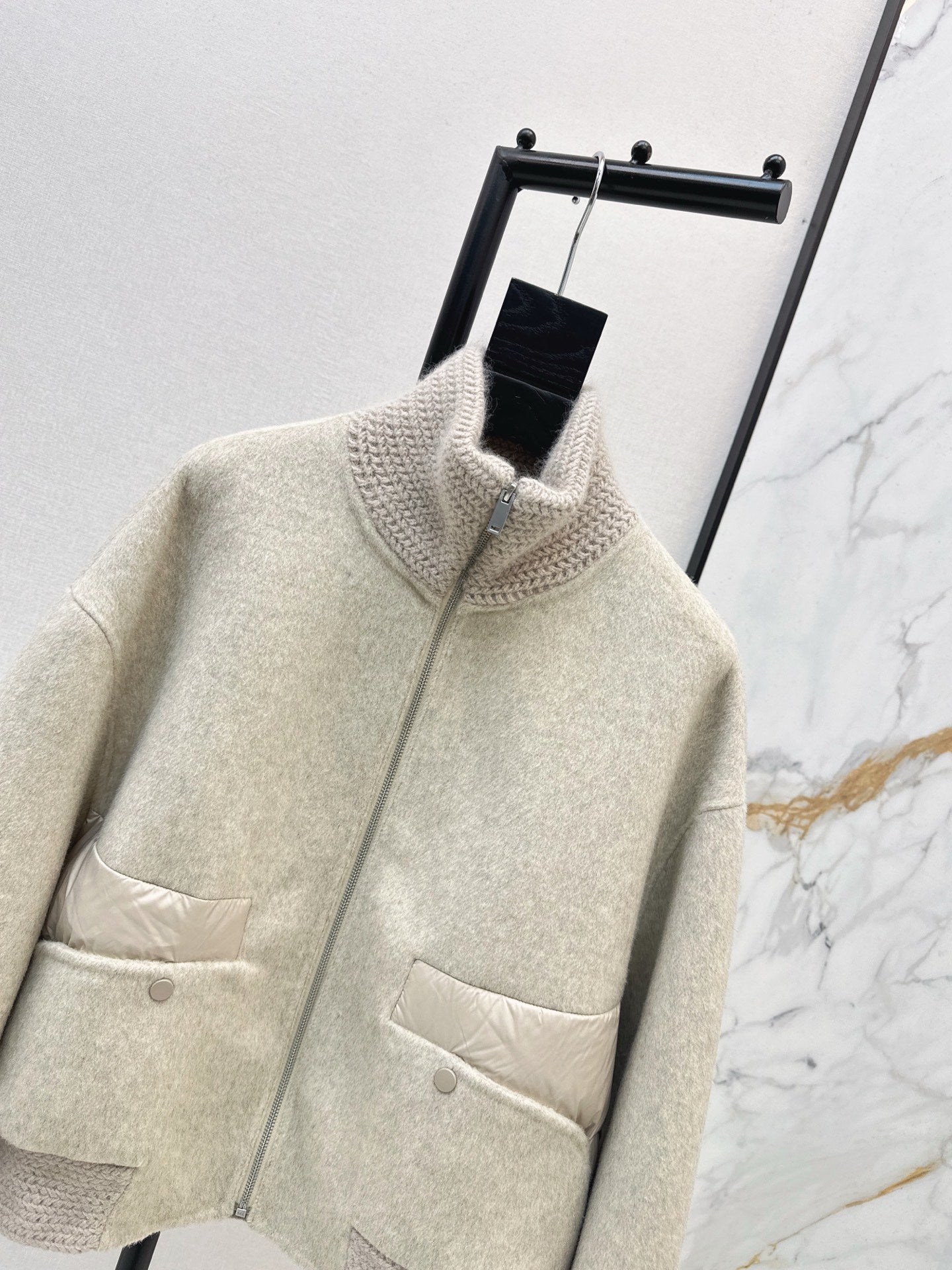 Max NEW woolen down jacket