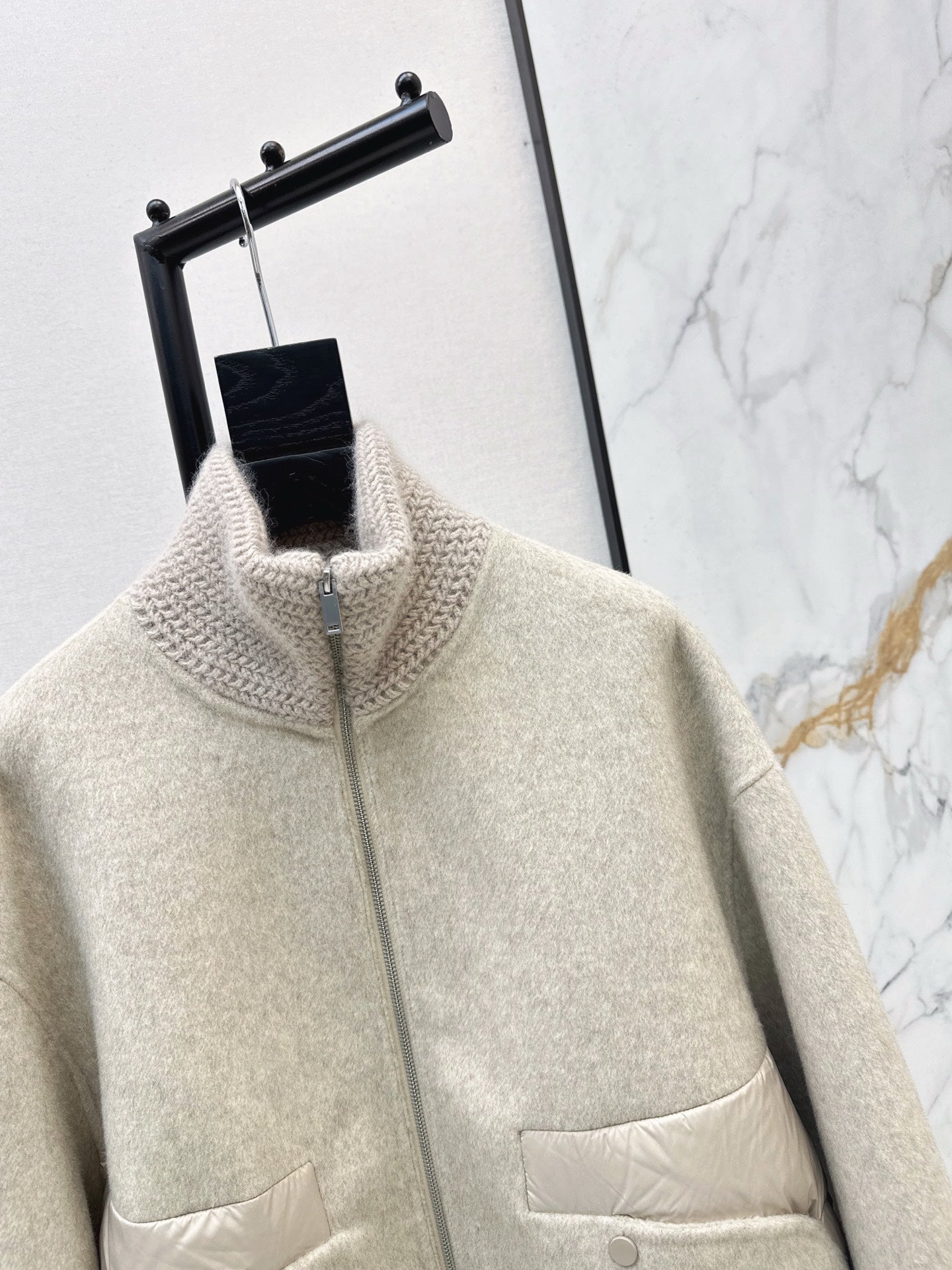 Max NEW woolen down jacket