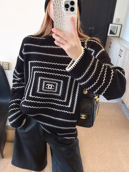 Chan NEW Jacquard sweater