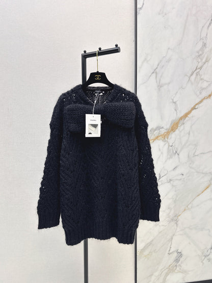 Chan NEW knit bow dress