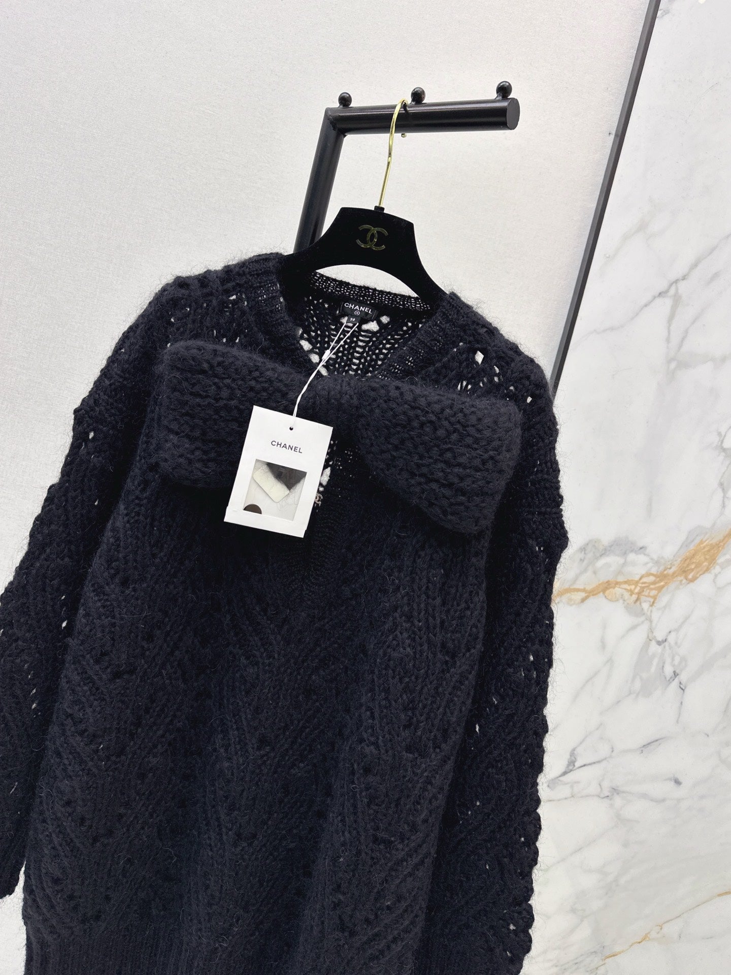 Chan NEW knit bow dress