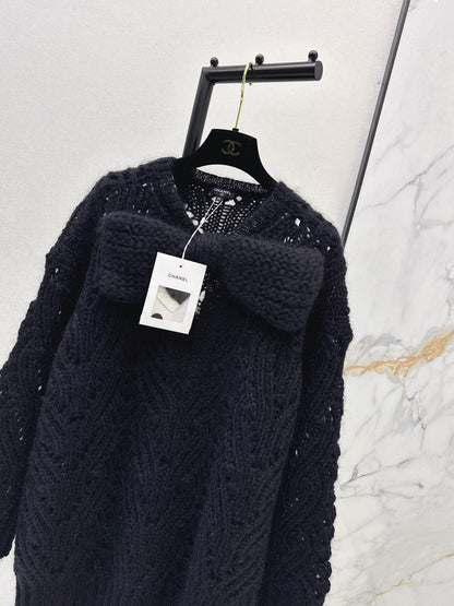 Chan NEW knit bow dress