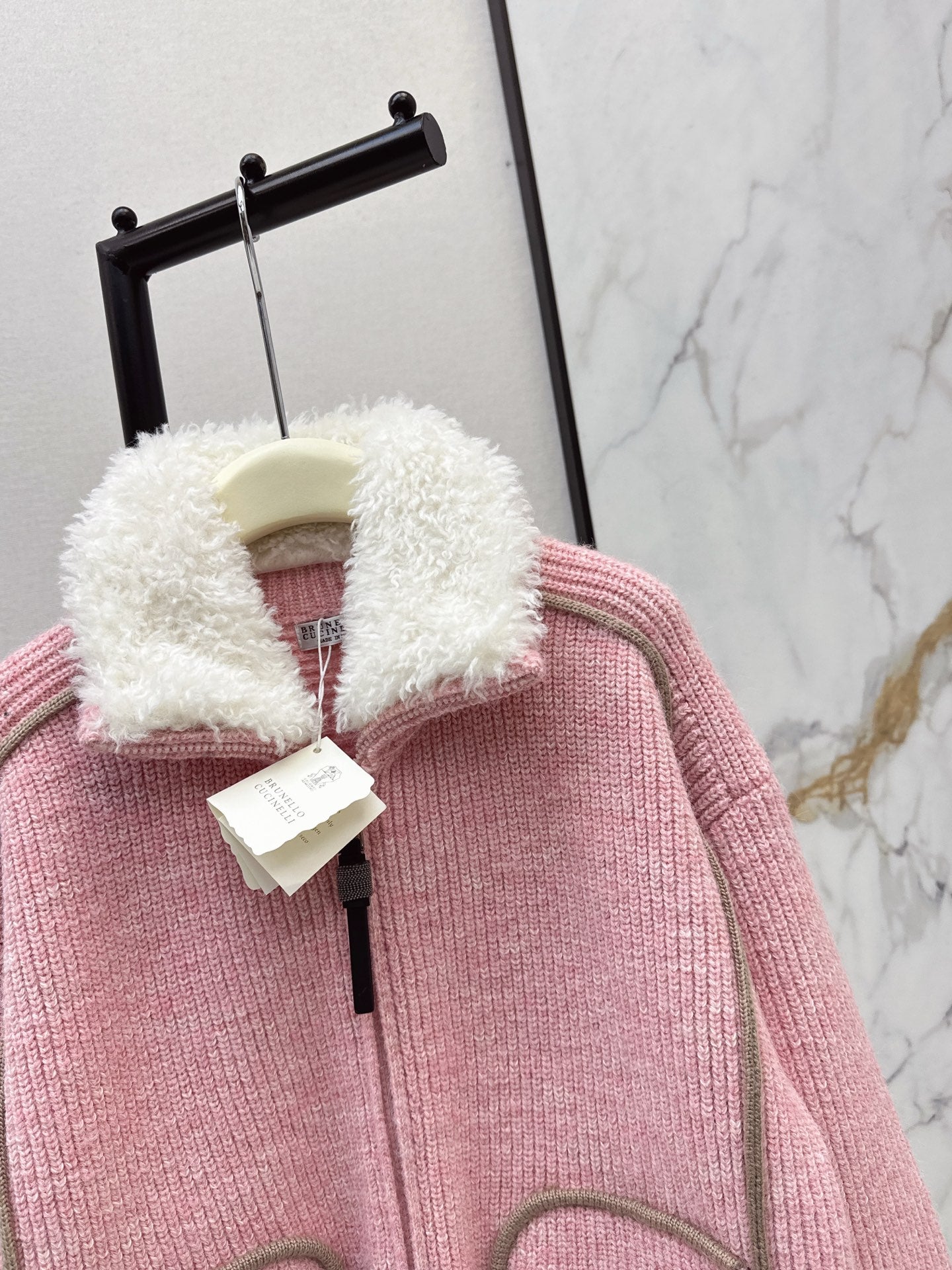 Brun NEW lambswool cardigan