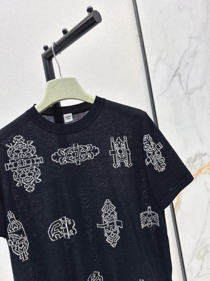 Herm NEW Jacquard T-shirt
