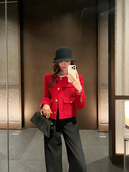 Ce1i NEW tweed jacket