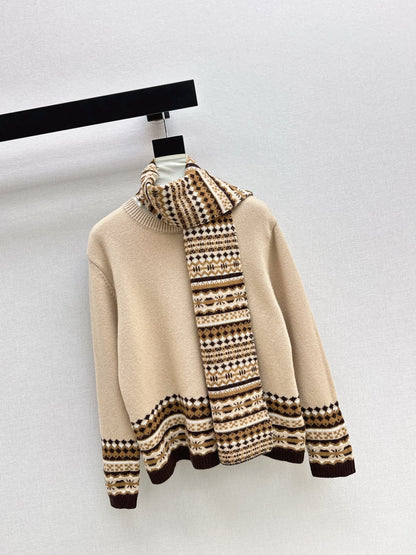 Loro NEW wool sweater + scarf