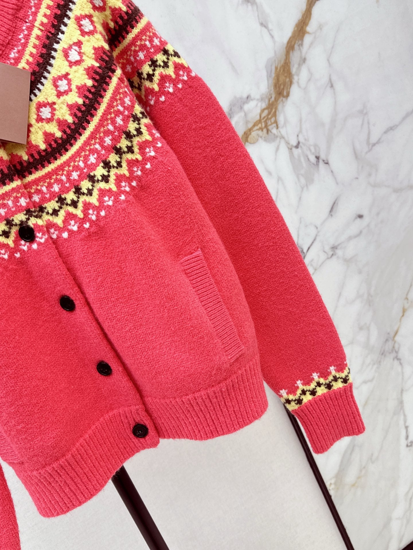 Miu NEW Jacquard cardigan