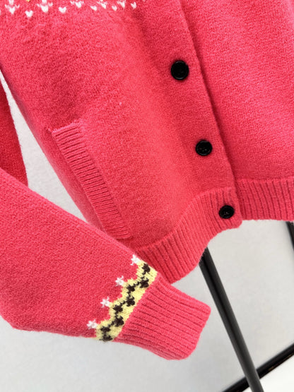 Miu NEW Jacquard cardigan