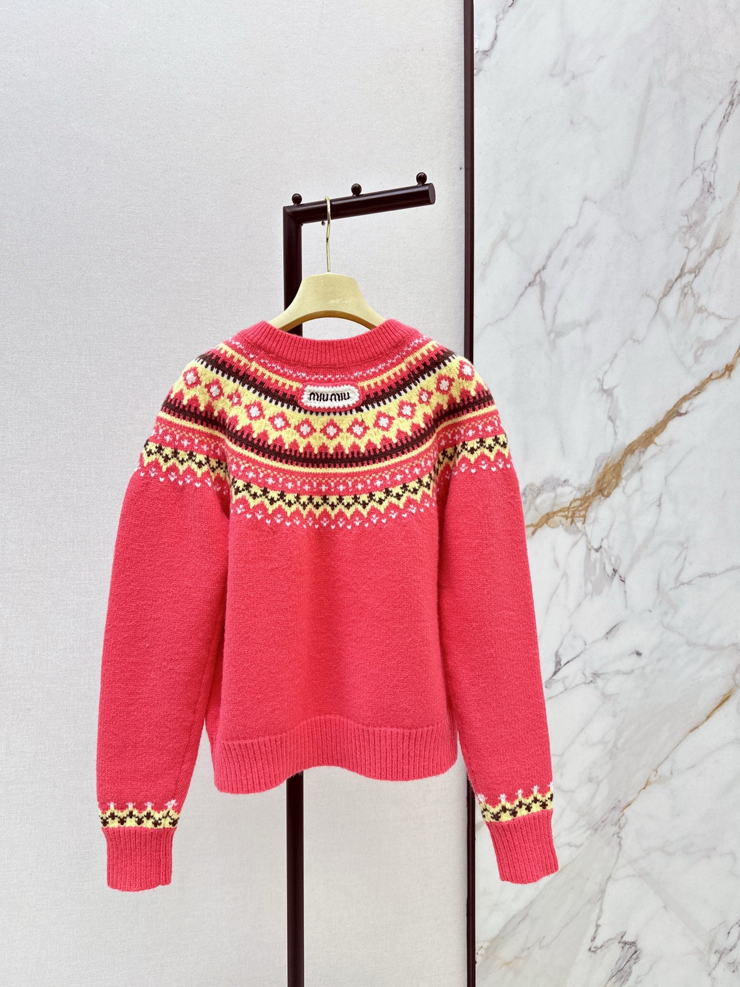 Miu NEW Jacquard cardigan