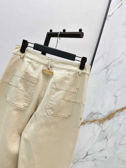 CD NEW embroidery pants