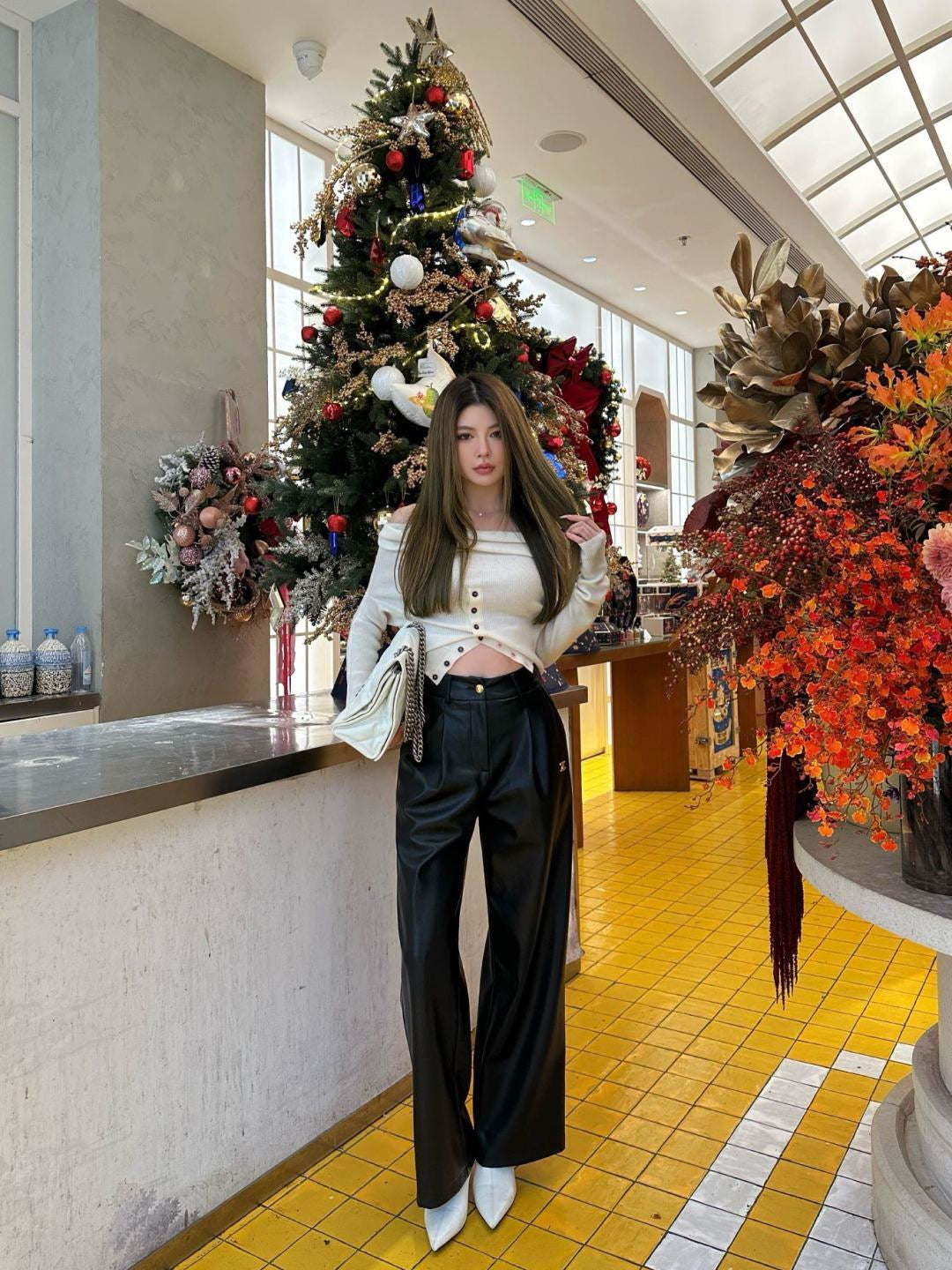 Celi NEW pu leather pants