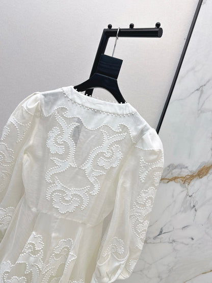 Zimm NEW embroidered dress