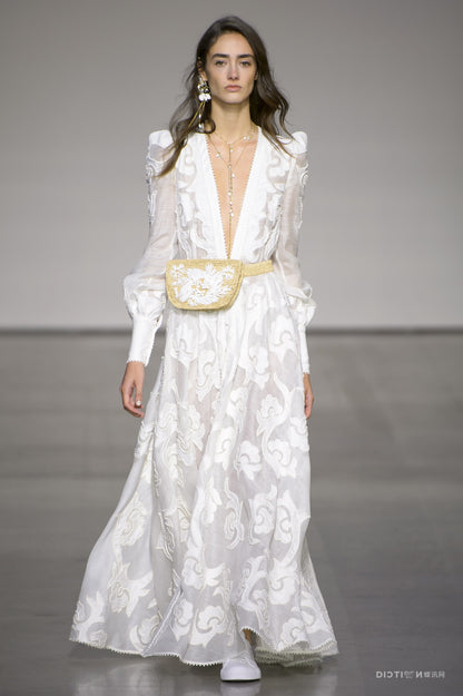 Zimm NEW embroidered dress