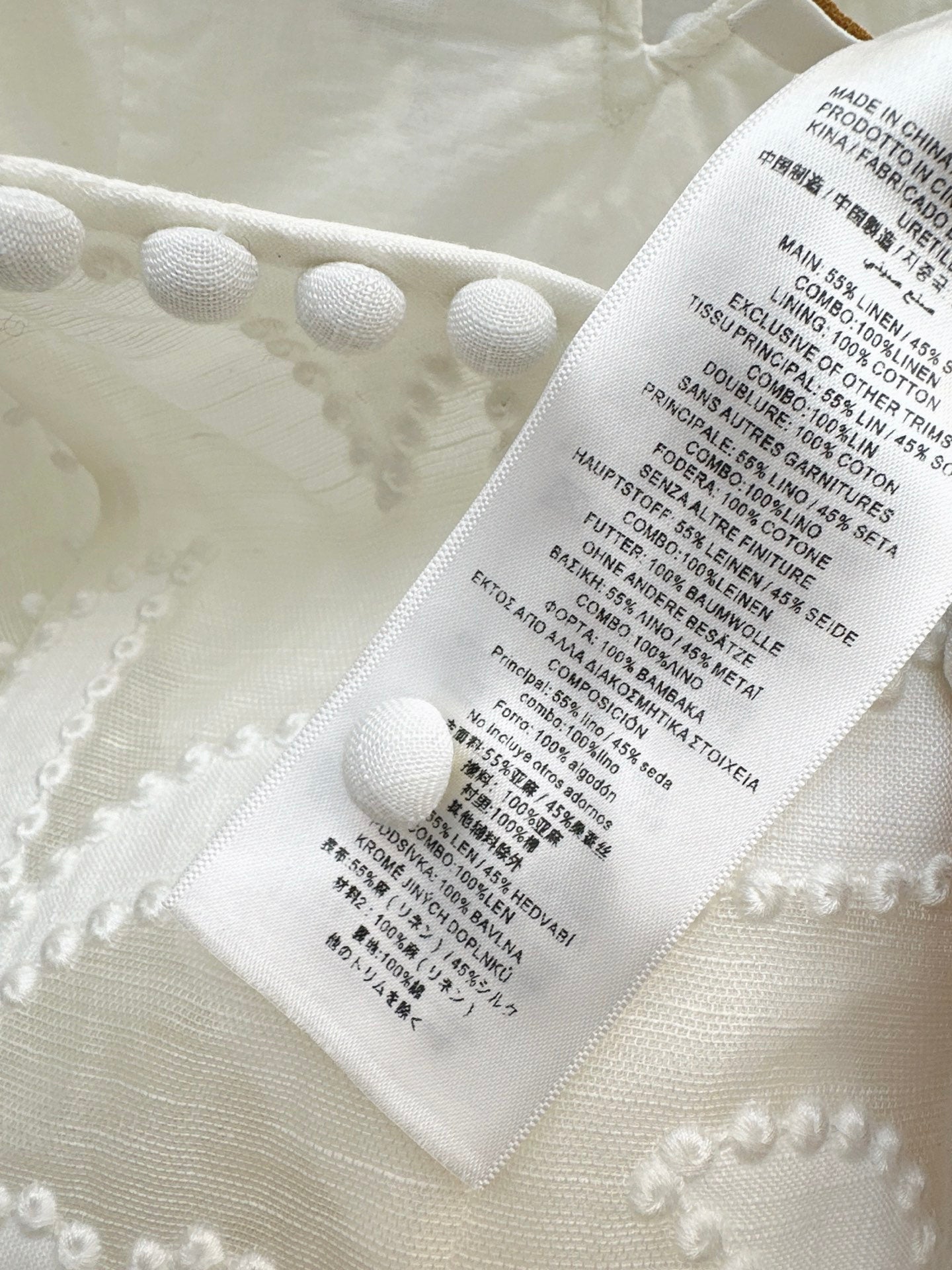 Zimm NEW embroidered dress