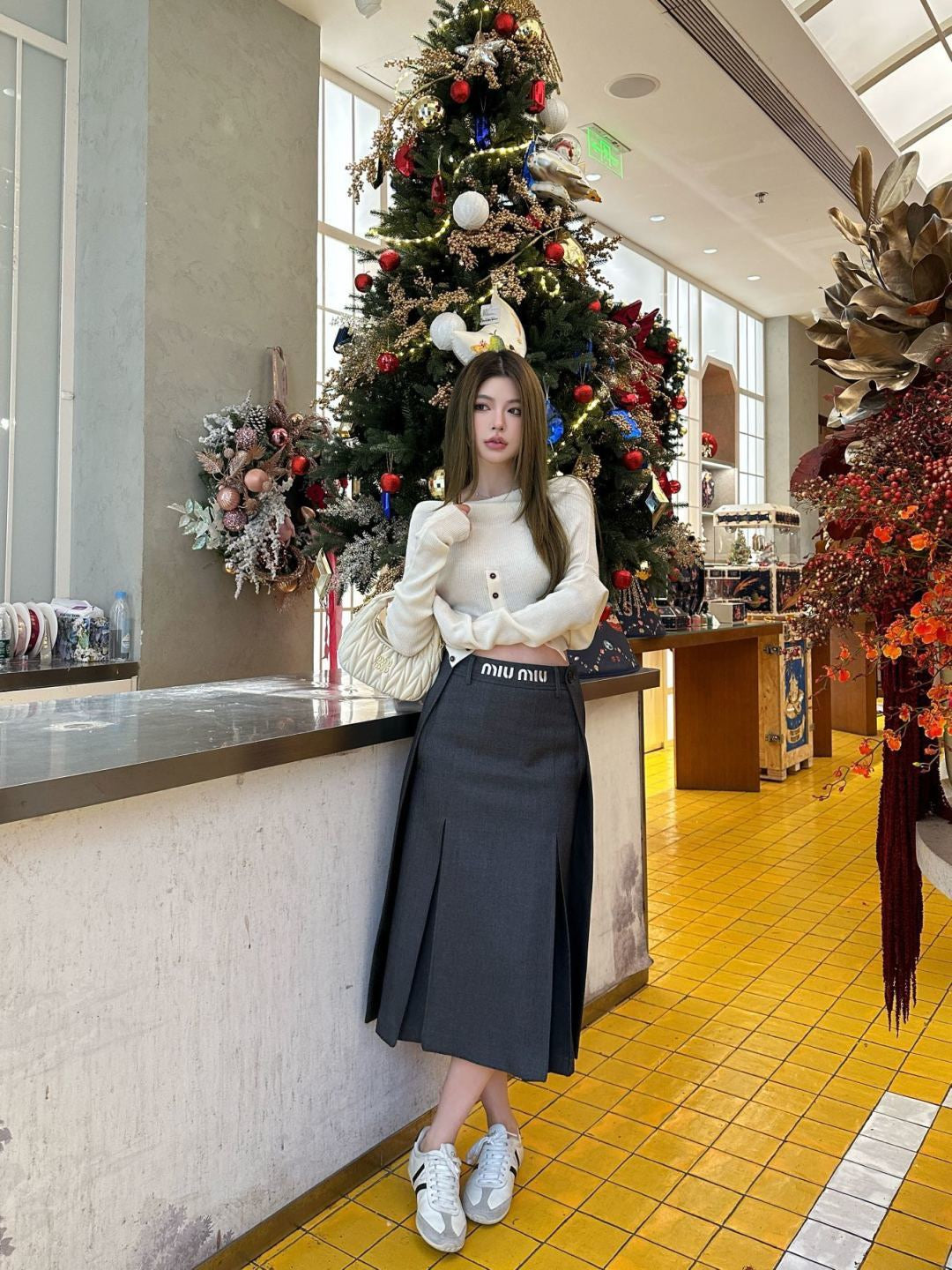 Miu NEW pleated skirt